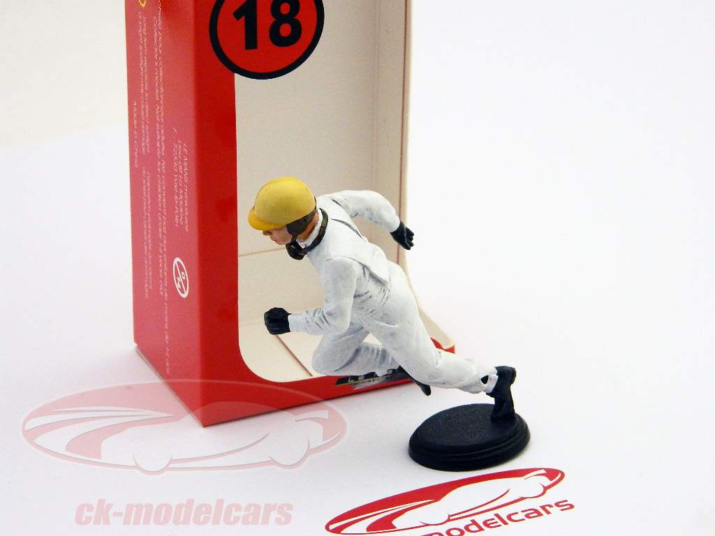 driver figure 24h LeMans 50's - 60's years 1:18 LMMiniatures