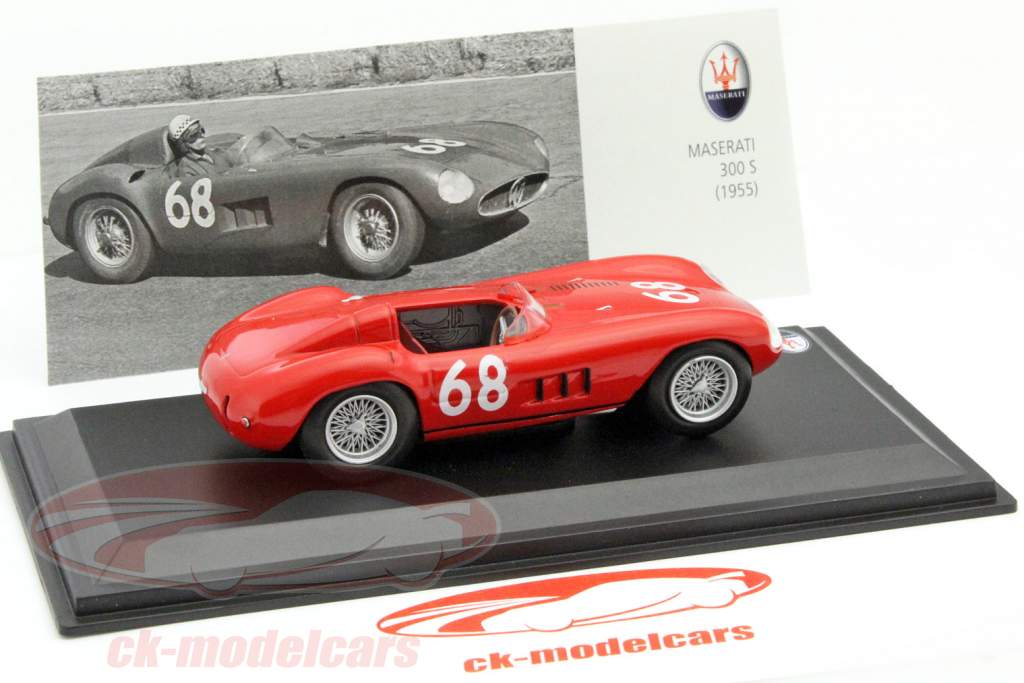 Leo Models 1:43 Maserati 300 S #68 Supercortemaggiore GP