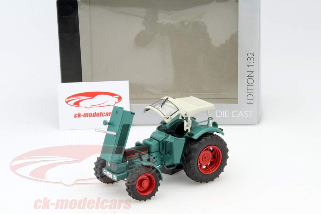Hanomag Robust 900 com capô verde 1:32 Schuco