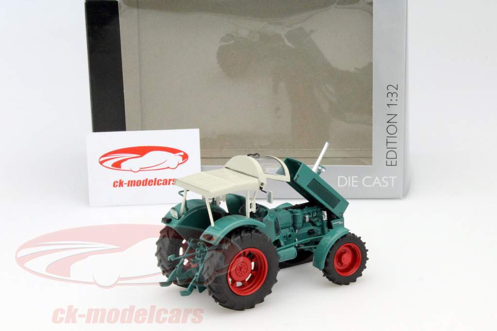 Hanomag Robust 900 con capucha verde 1:32 Schuco