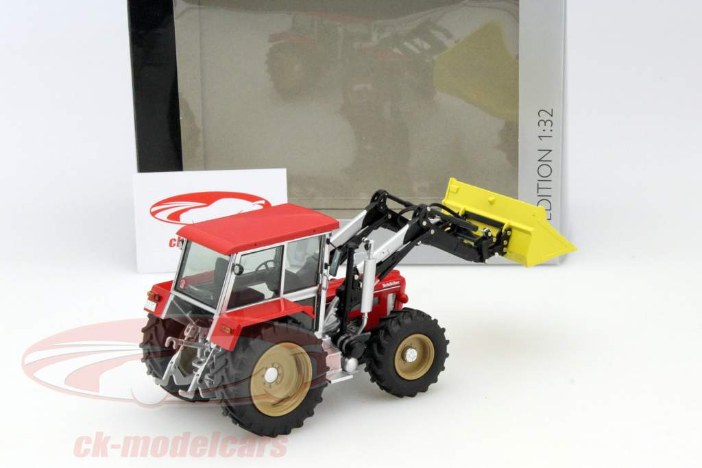 Schlüter Compact 1250 TV6 med Frontlæssere rød 1:32 Schuco