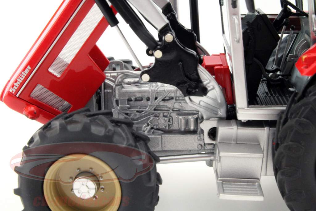 Schlüter Compact 1250 TV6 med Frontlæssere rød 1:32 Schuco