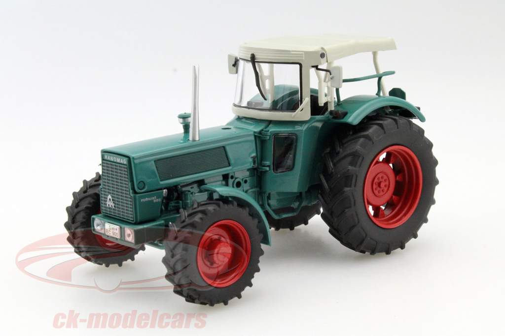 Hanomag Robust 900 con capucha verde 1:32 Schuco