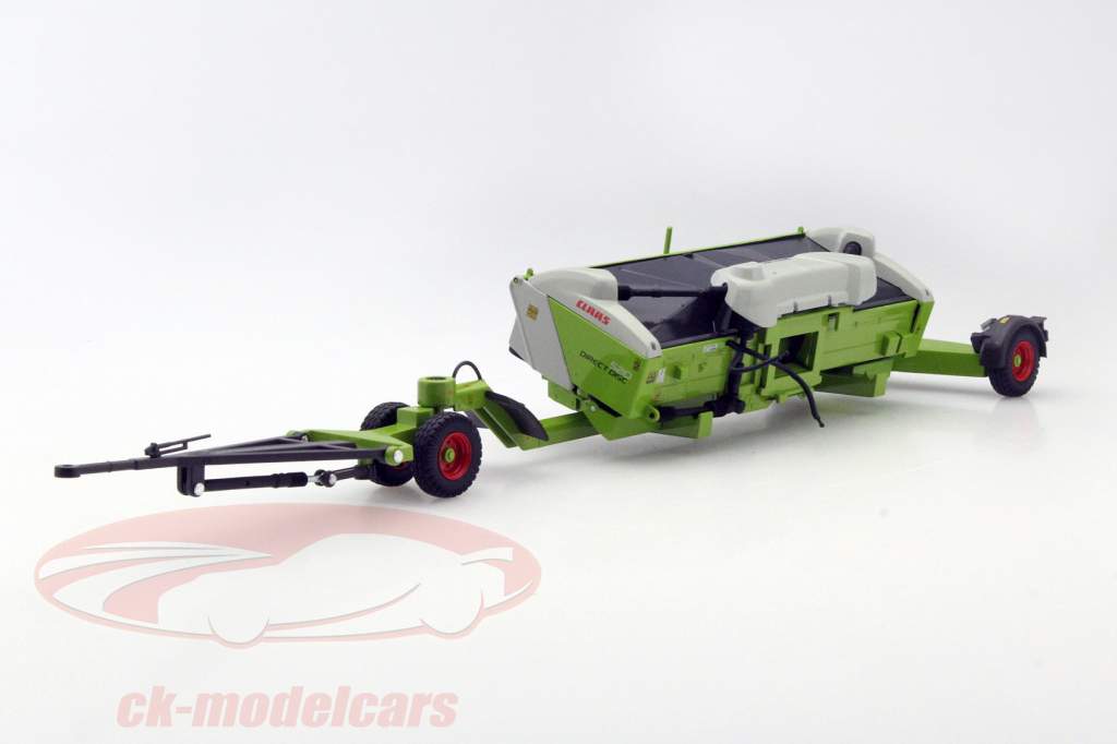 Claas Direct Disc 520 med Header trailer grøn 1:32 Wiking