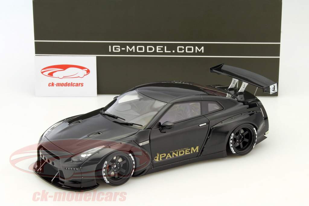 Pandem R35 GT-R ブラック 1:18 Ignition Model