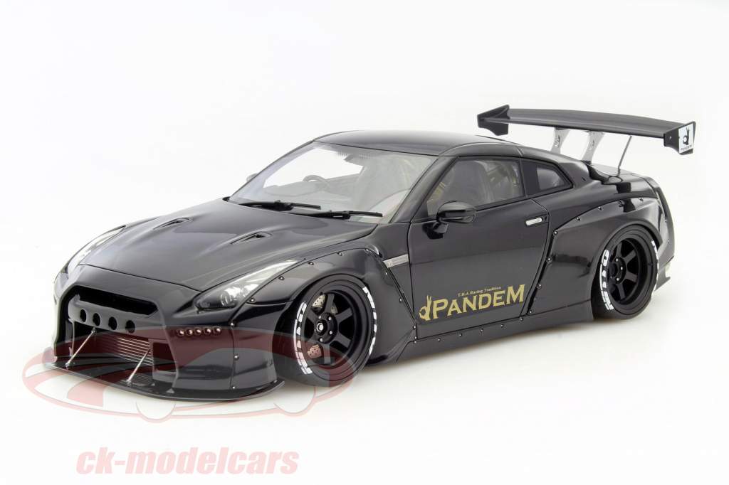 イグニッションモデル 1/18 日産 パンデム R35 GT-R ブラック No.1005