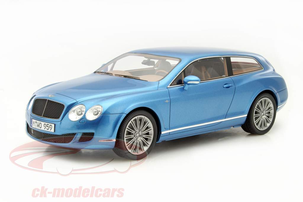 Bentley Continental Flying Star by Touring ブルー メタリック 1:18 BoS-Models