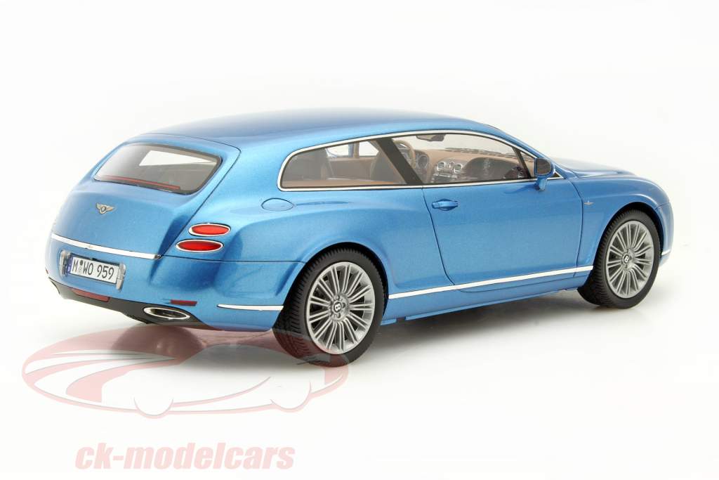 Bentley Continental Flying Star by Touring ブルー メタリック 1:18 BoS-Models