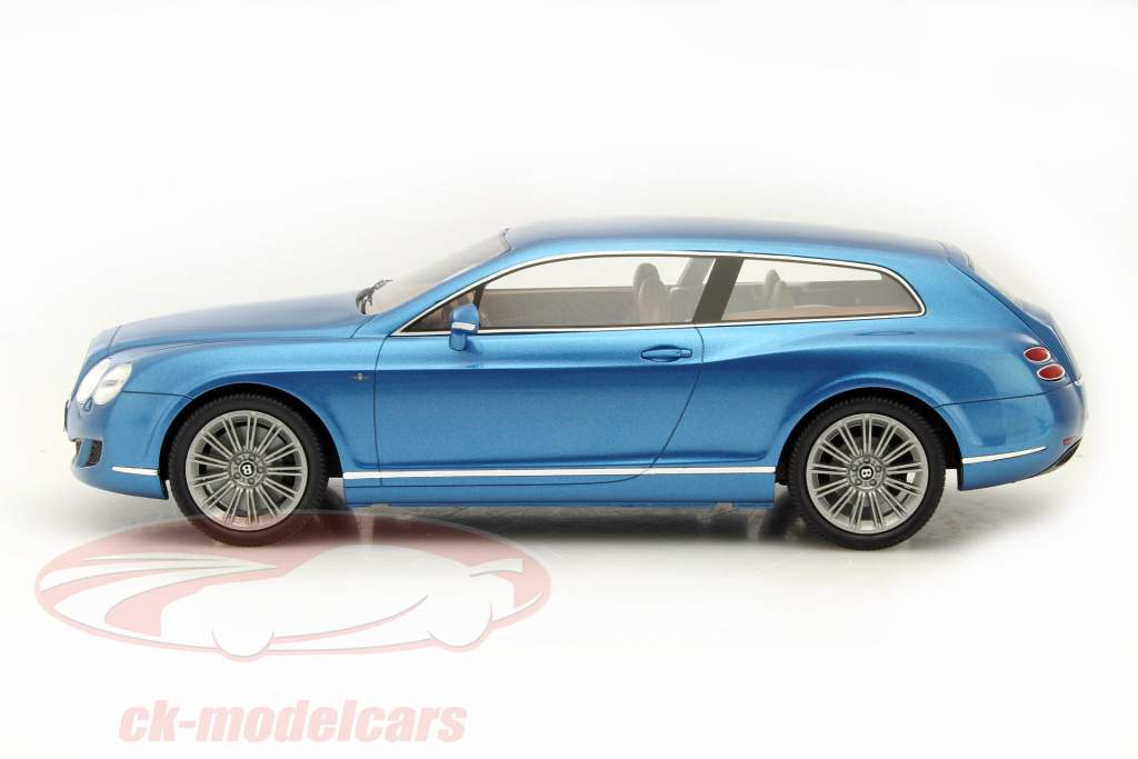 Bentley Continental Flying Star by Touring ブルー メタリック 1:18 BoS-Models