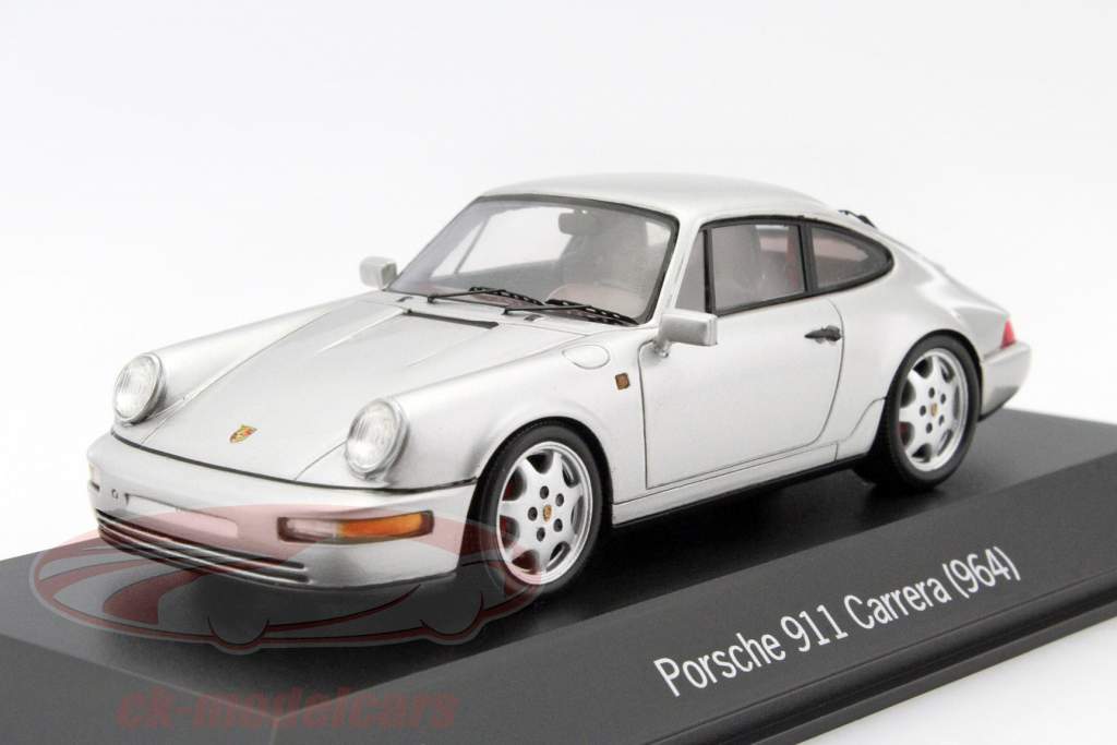 Porsche 911 Carrera (964) plata 1:43 Spark