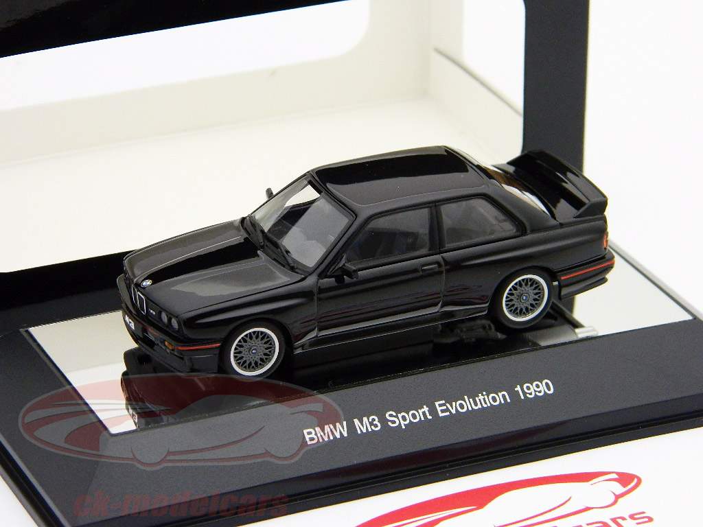 BMW M3 Sport Evolution 1990 black / black 1:43 AutoArt