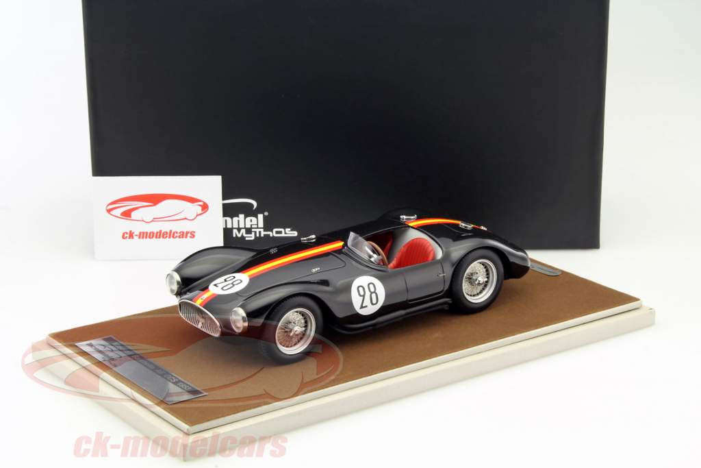 マセラッティ A6 GCS ル・マン De Portago/Tomasi Tecnomodel 1:18 Maserati A6GCS #28 24h LeMans 1954 Tomasi