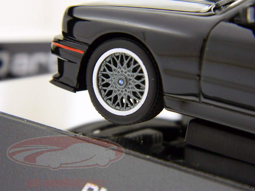 BMW M3スポーツエボリューション1990ブラック/ブラック1時43分オートアート