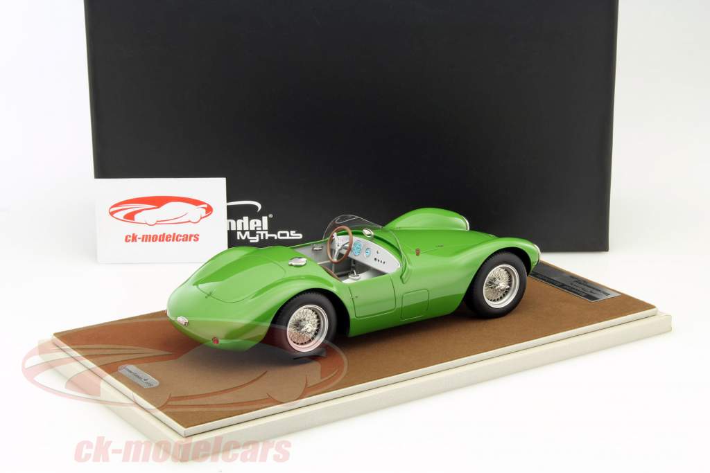 Maserati A6 GCS год 1953 зеленый 1:18 Tecnomodel