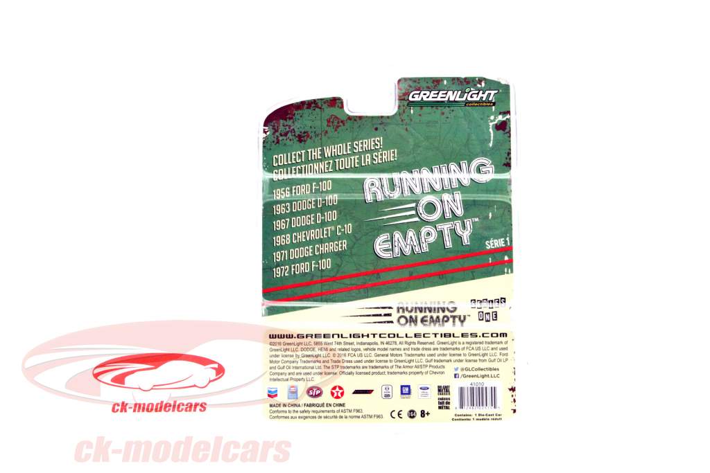 Dodge D-100 anno 1967 Texaco verde 1:64 Greenlight