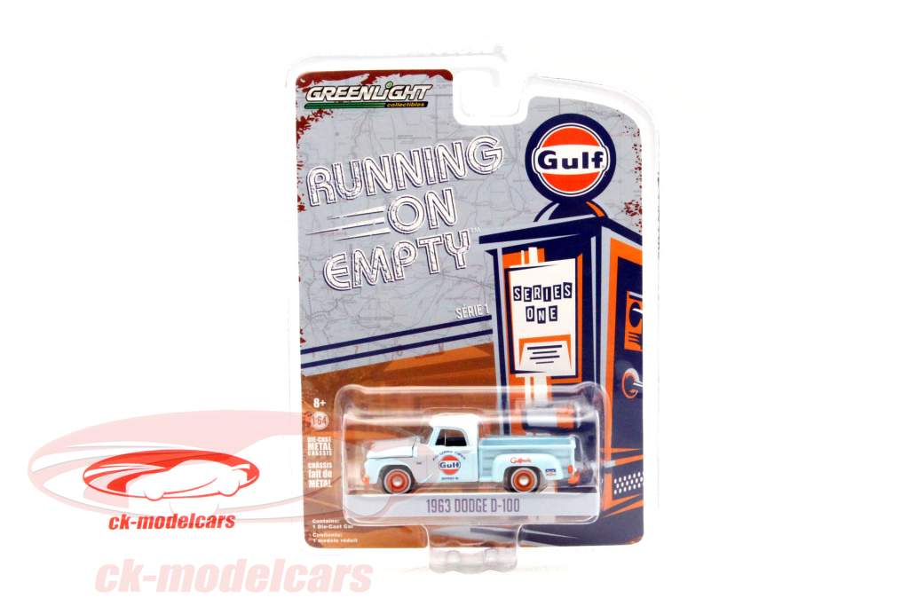 Dodge D-100 anno 1963 Gulf Version 1:64 Greenlight