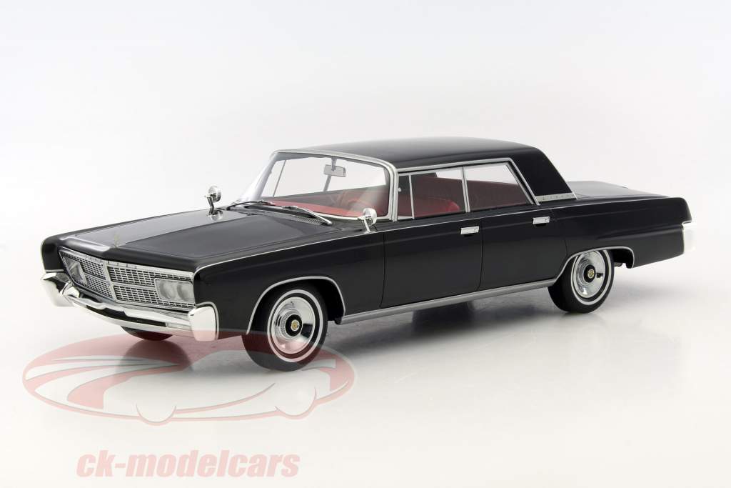 Chrysler Imperial Crown 4ドア 年 1965 ブラック 1:18 BoS-Models