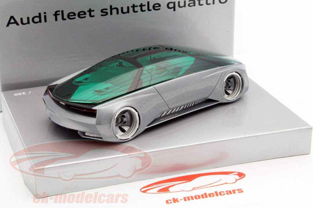 Audi Fleet Shuttle Quattro zilver 1:43 LookSmart