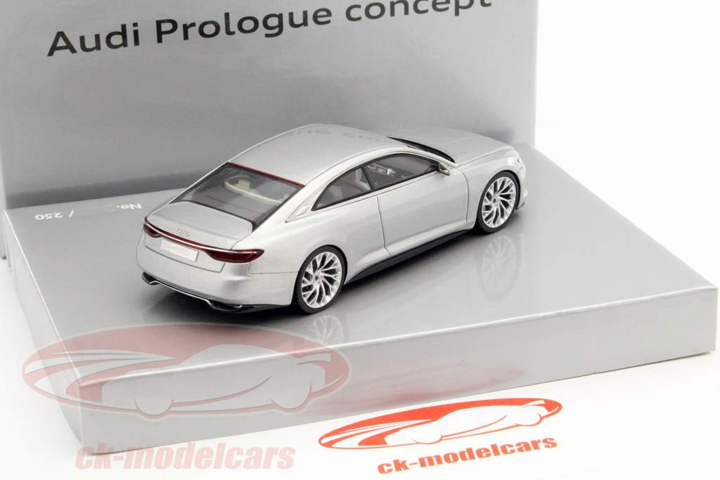 Audi Prologue Concept Car 2014 серебряный металлический 1:43 LookSmart