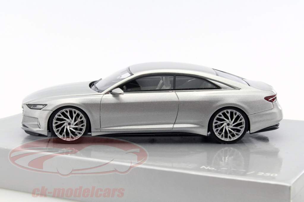 Audi Prologue Concept Car 2014 серебряный металлический 1:43 LookSmart