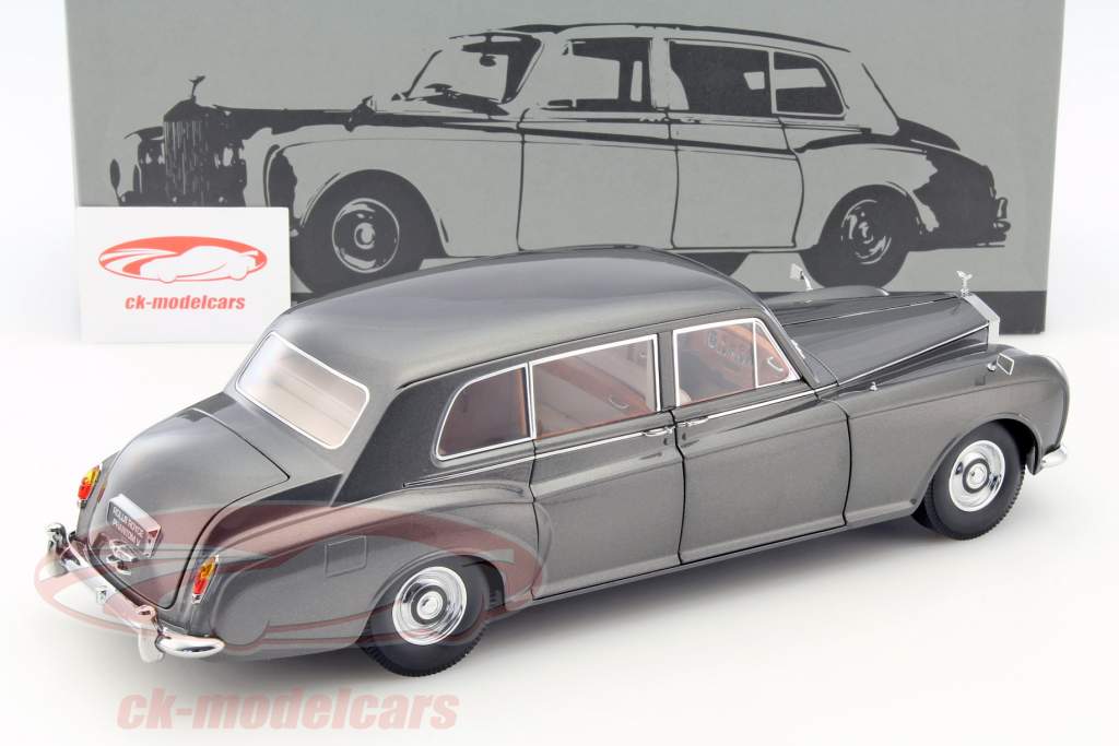 Rolls Royce Phantom V Limousine LHD Baujahr 1964 grau 1:18 Paragon Models
