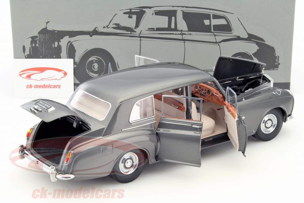 Rolls Royce Phantom V Limousine LHD Baujahr 1964 grau 1:18 Paragon Models