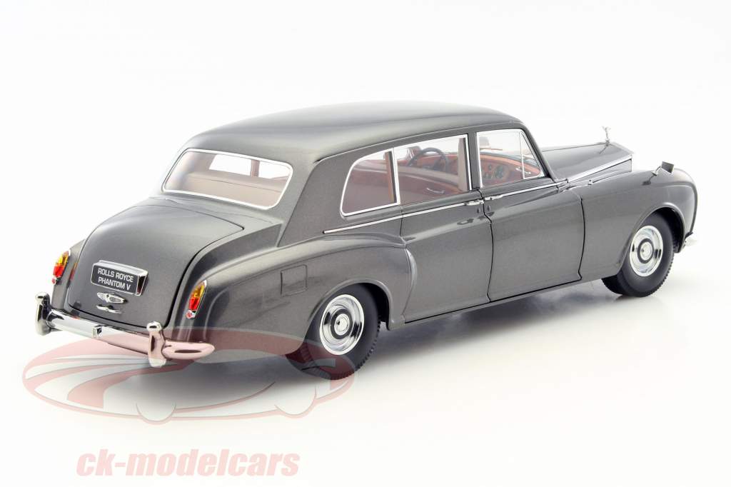Rolls Royce Phantom V Limousine LHD Baujahr 1964 grau 1:18 Paragon Models