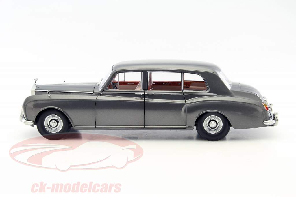 Rolls Royce Phantom V Limousine LHD Baujahr 1964 grau 1:18 Paragon Models