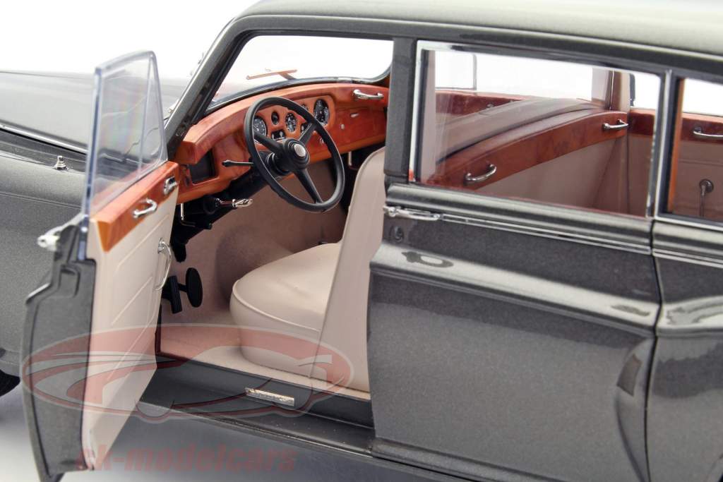 Rolls Royce Phantom V Limousine LHD Baujahr 1964 grau 1:18 Paragon Models