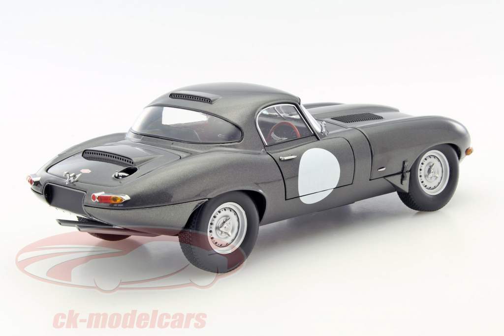 Jaguar Lightweight E-Type Continuation 2015 cinza 1:18 Paragon Models
