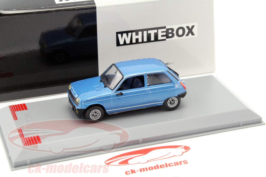 Renault 5 高山 年 1976 蓝 1:43 WhiteBox