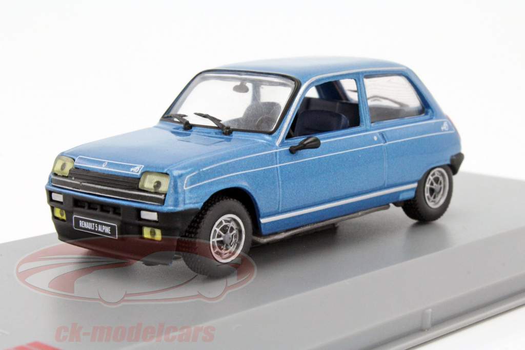 Renault 5 Alpine year 1976 blue 1:43 WhiteBox