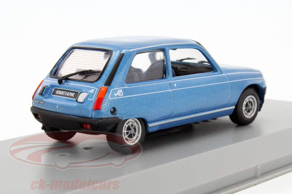 Renault 5 Alpine jaar 1976 blauw 1:43 WhiteBox