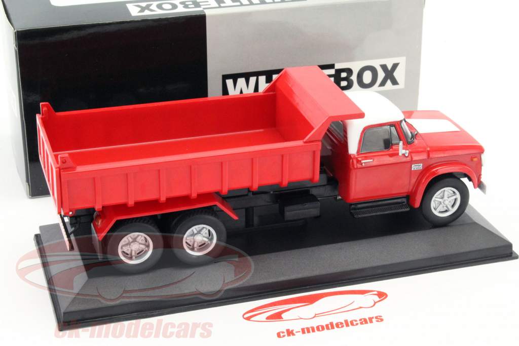 Dodge D950 rouge / blanc 1:43 WhiteBox