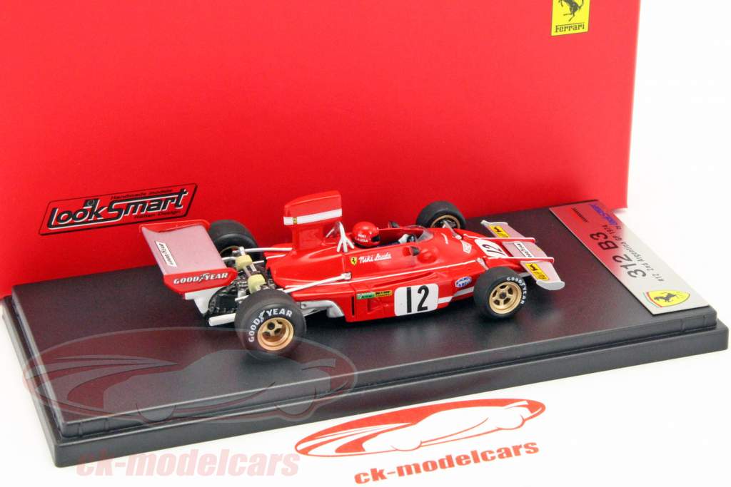 Niki Lauda Ferrari 312B3 #12 2nd Argentina GP formel 1 1974 1:43 LookSmart