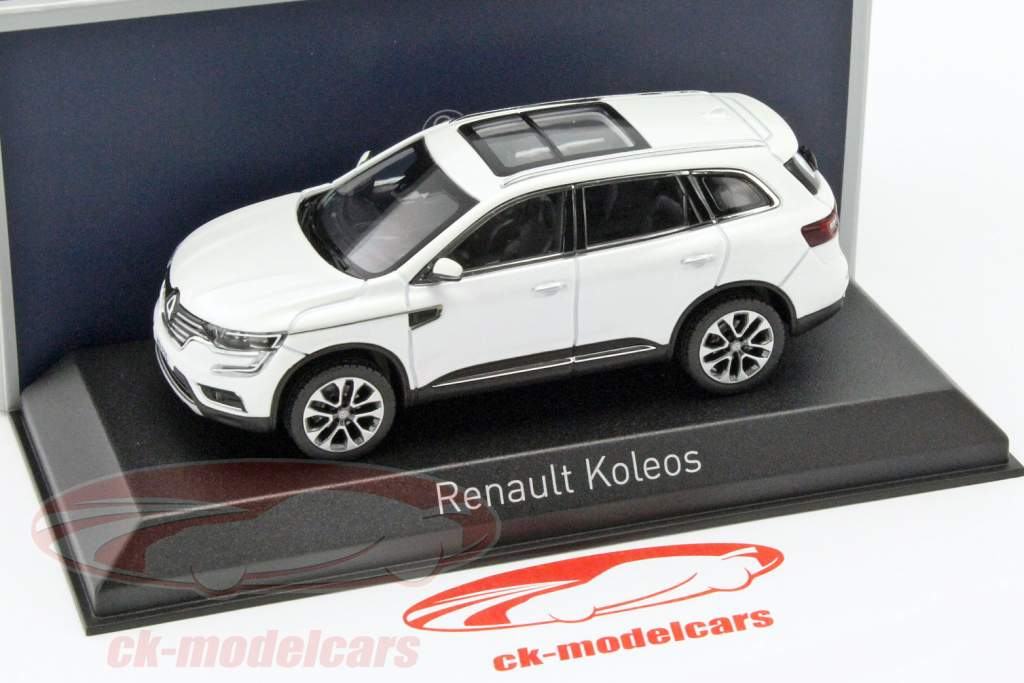 Renault Koleos jaar 2016 universeel wit 1:43 Norev