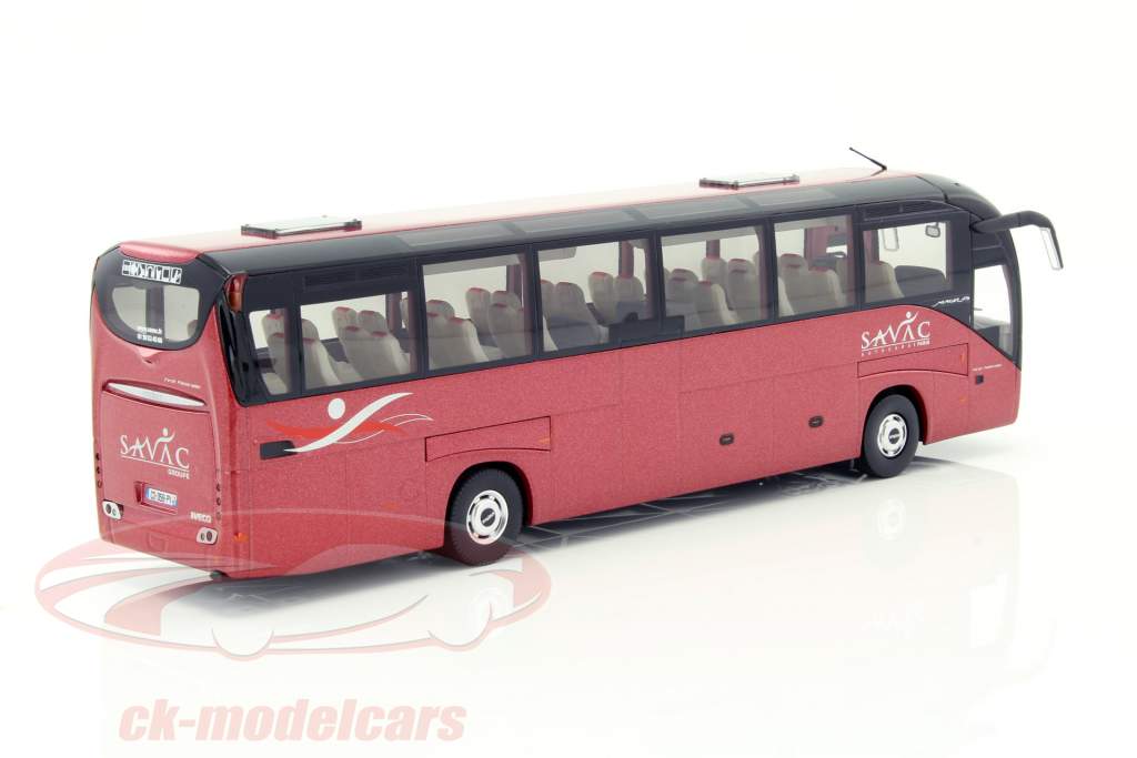 Irisbus Magelys Savac anno 2007 rosso / nero 1:43 Norev