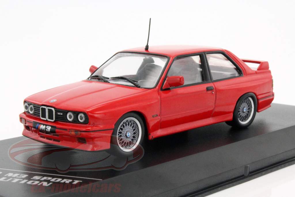 BMW M3 (E30) Sport Evolution anno 1989 rosso 1:43 WhiteBox