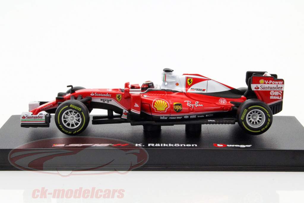 Bburago 1:43 Kimi Räikkönen Ferrari SF16-H #7 formula 1 2016