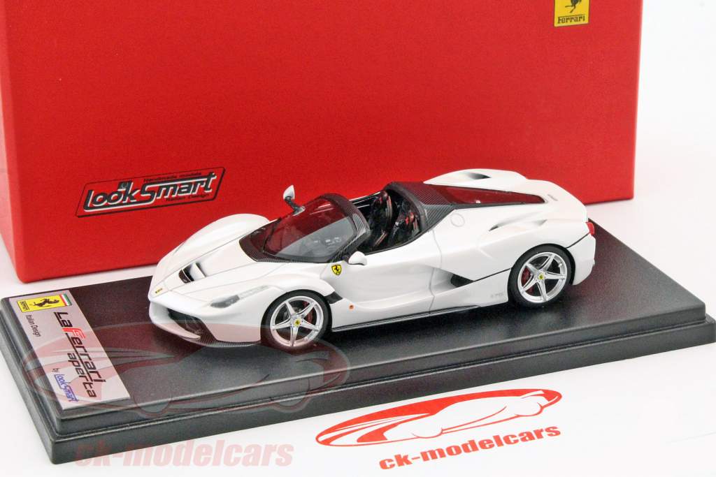 LaFerrari Aperta белый металлический 1:43 LookSmart