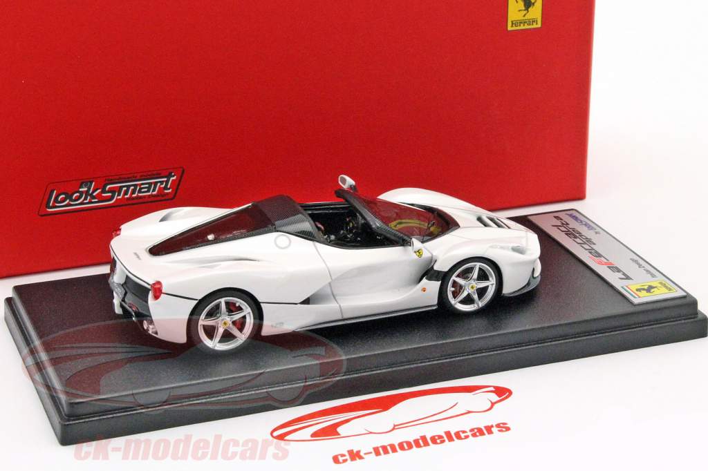 LaFerrari Aperta blanc métallique 1:43 LookSmart