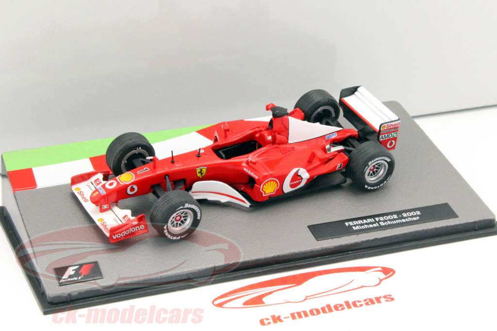 Altaya 1:43 Michael Schumacher Ferrari F2002 #1 World