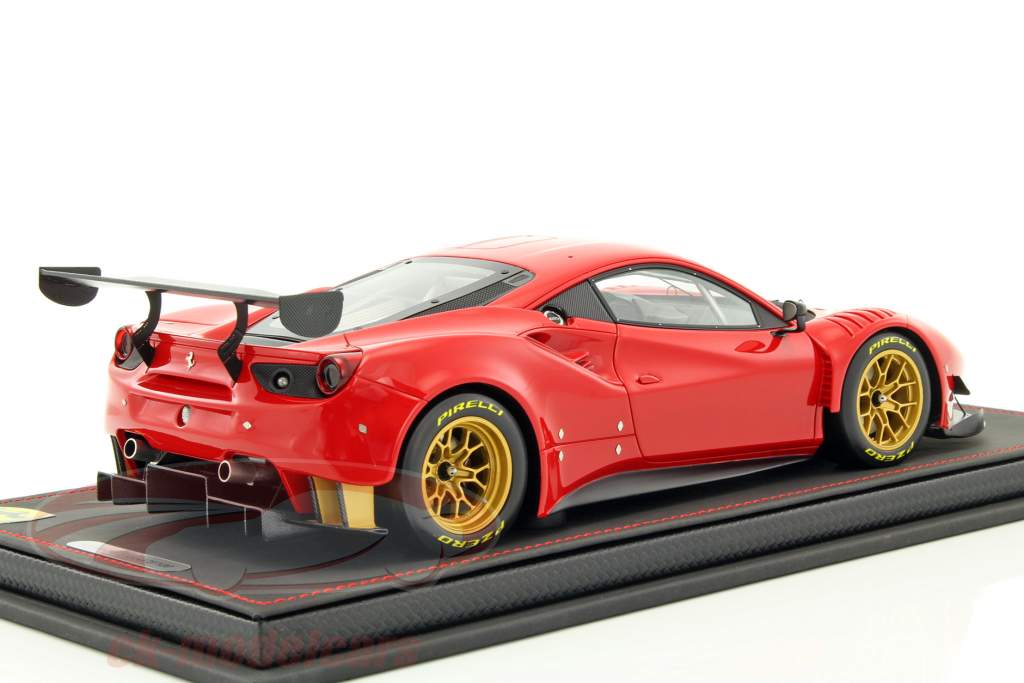 Ferrari 488 GT3 Press version 2015 red 1:18 BBR