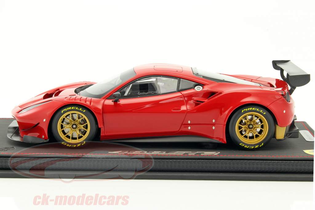 Ferrari 488 GT3 Presse Version 2015 rot 1:18 BBR
