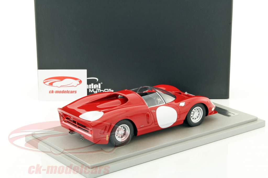 Ferrari 365 P2 Press version 1966 red 1:18 Tecnomodel
