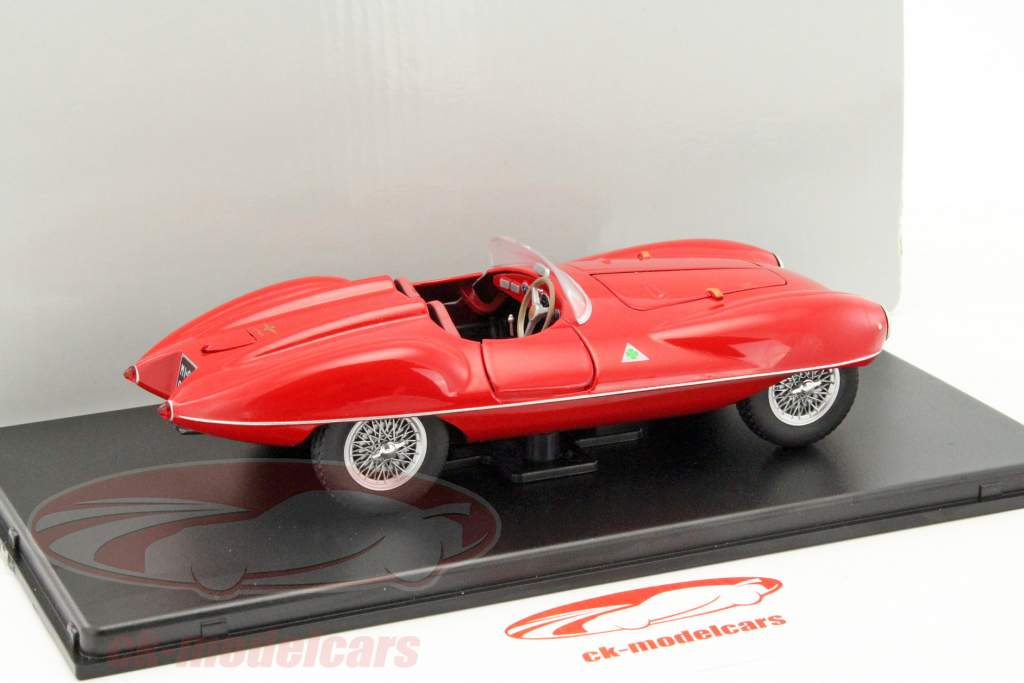 Alfa Romeo 1900 Disco Volante Spider ano de construção 1952 vermelho 1:24 Leo Models