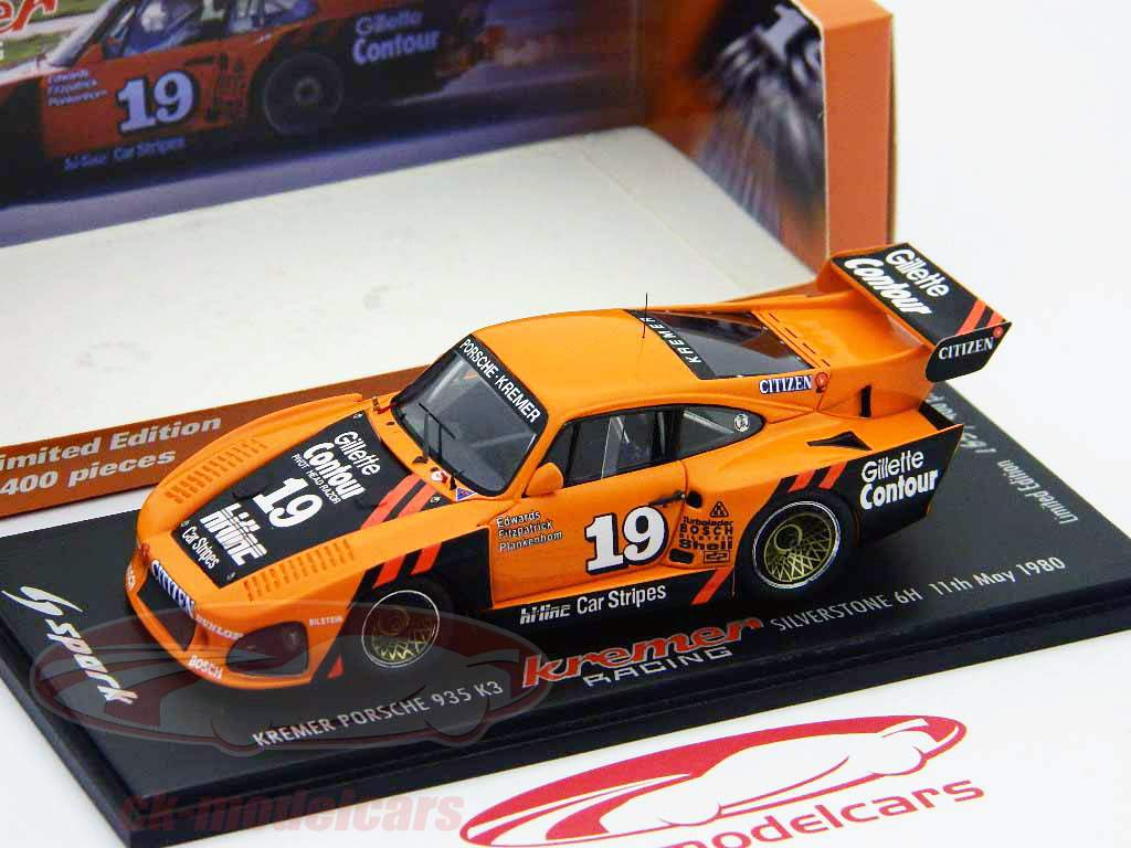 Spark 1:43 Porsche 935 K3 #19 6h Silverstone 11th May 1980