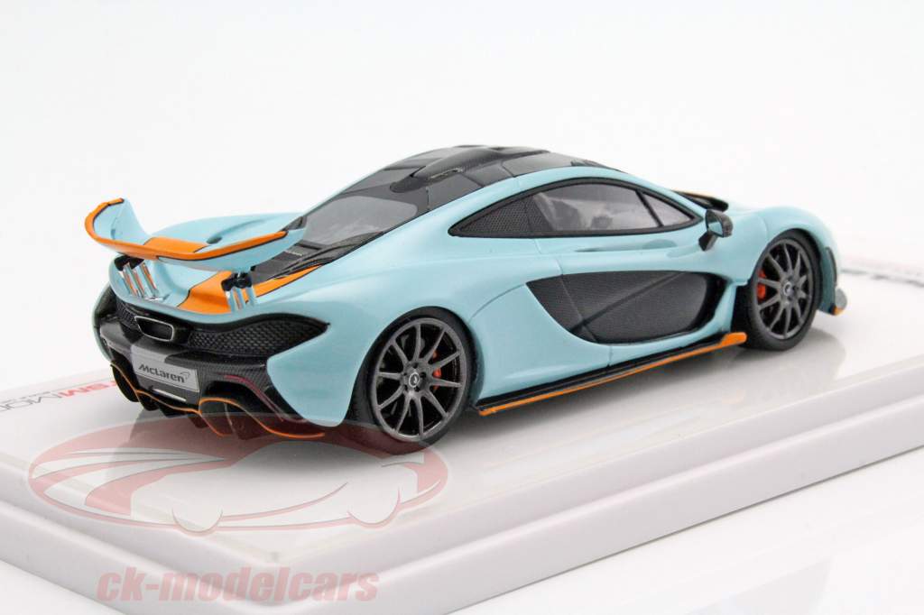 McLaren P1 建造年份 2014 Gulf Version 蓝 / 橙 1:43 TrueScale