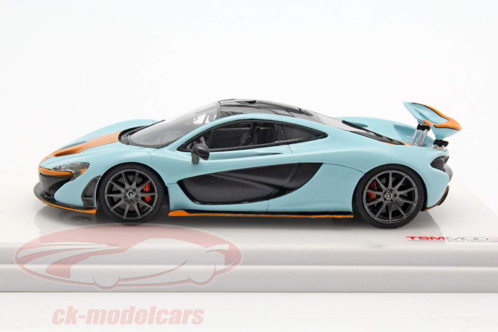 McLaren P1 建造年份 2014 Gulf Version 蓝 / 橙 1:43 TrueScale