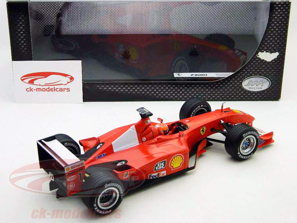 HotWheels 1:18 M. Schumacher Ferrari F2001 formula one 2001